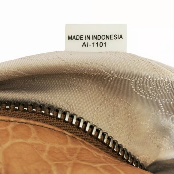 Michael Kors Key Lock Camel Leather Satchel - Picture 3 of 10